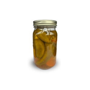 Back Pickled Jalapeño Jar 1 Lt